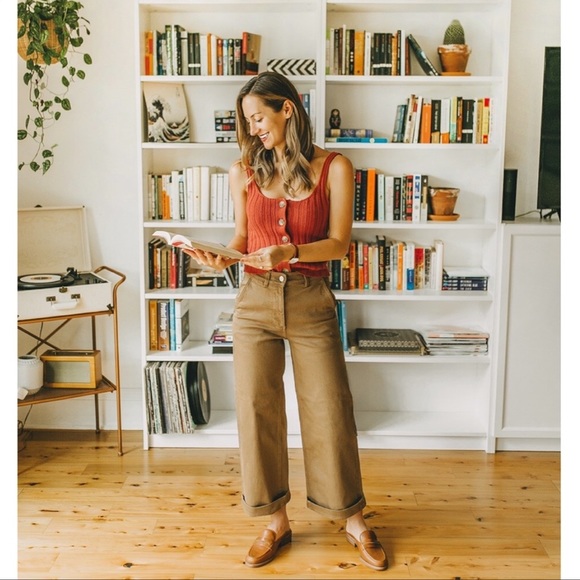 Everlane Pants - Everlane Wide Leg Crop